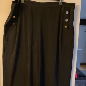 Reposh high waisted wide leg capris